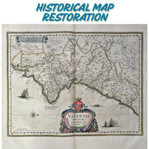 Historic Map Restoration & Geo-referencing
